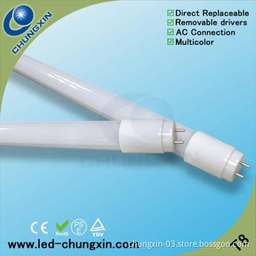 18W LED T8 Fluorescent Tube with AC100v-240v 50/60HZ,1500lm
